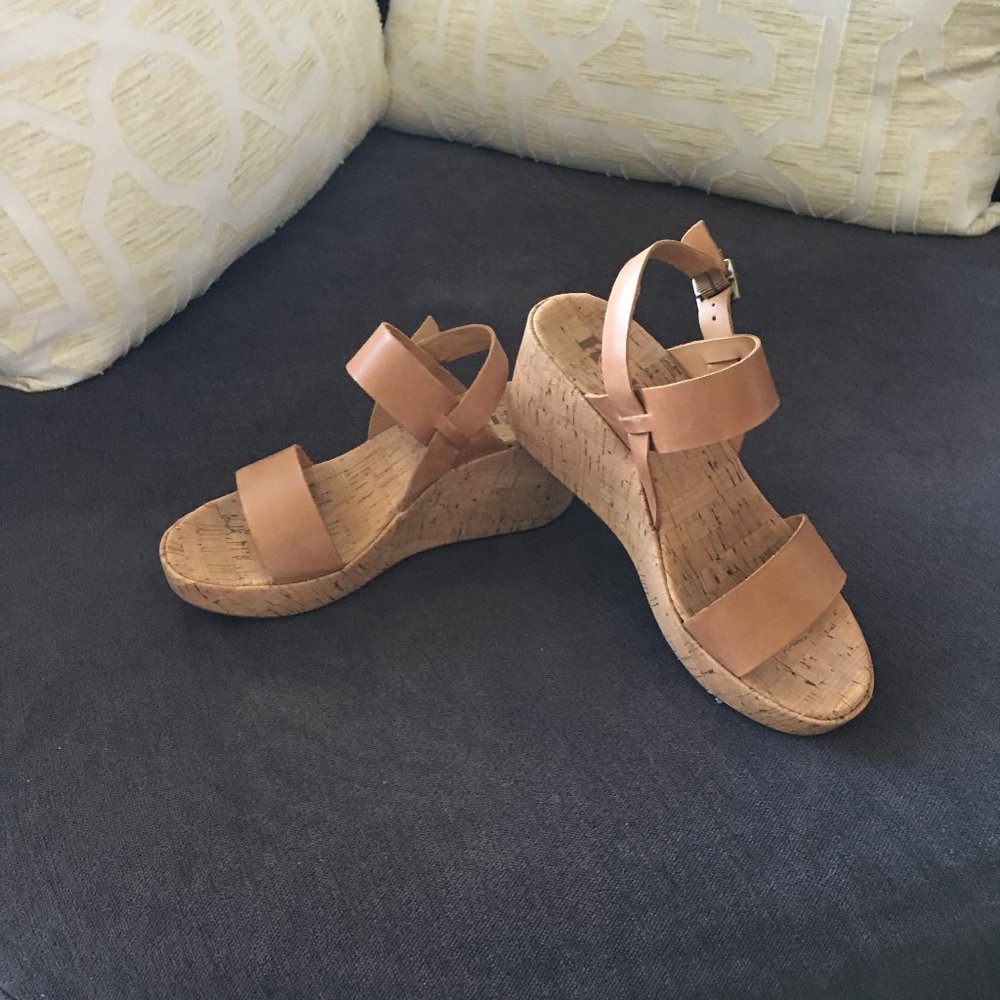 Korks Platform Wedge Sandle